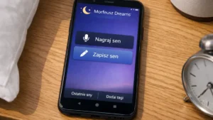 Morfeusz Dreams — szybki zapis snu w aplikacji (nagraj lub zapisz)